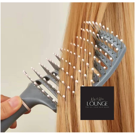 Professional Curved Vent Styling Hair Brushes For Women, Men, Paddle Detangling Brush
