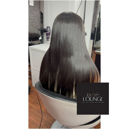 4*4 Closure Bone Straight Raw Wig
