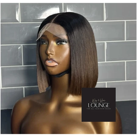 12” Luxury 5x5 Closure Human Hair wig