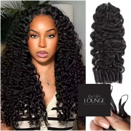 100g feather crochet Burmese human hair